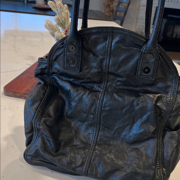 Diesel Black Leather shoulder toe Bag - Picture 8 of 15